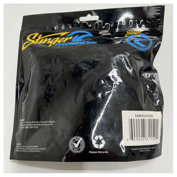 Stinger Marine SMRAUXUSB3 Морско аудио 3,5 мм към RCA/USB