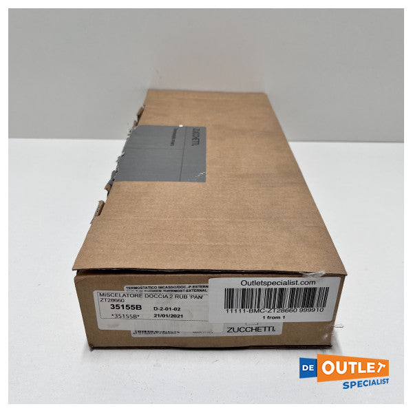 خلاط دش Zucchetti ZT28660 من الفولاذ المقاوم للصدأ