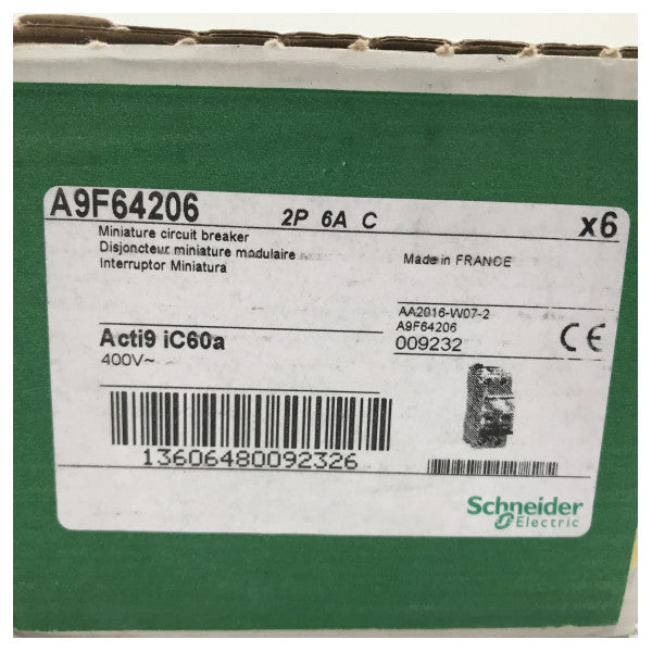 Schneider Turning Machine | Sikring 6A - A9F64206