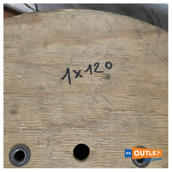 Кабел за акумулаторна батерия с ролка черен 120 mm2 44 метра черен