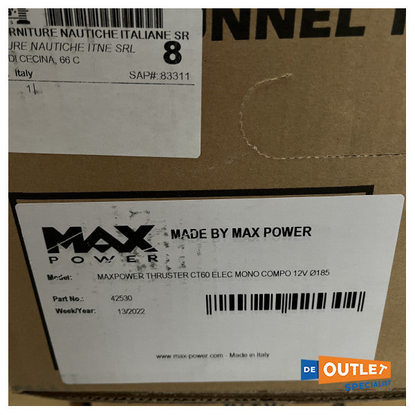 Max Power CT60 60 kgf | 185 mm | 12 V Bogenmesser - 42530