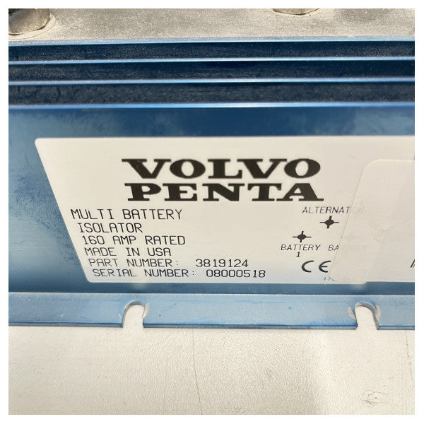 Volvo Penta 160 Ampère Dynamo Séparation Diode 12 / 24V - 3819124