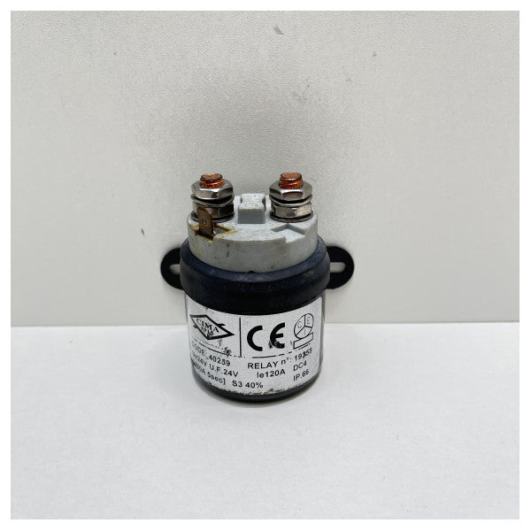 Cima solenoid schakelrelais 24V | 120A - 40259