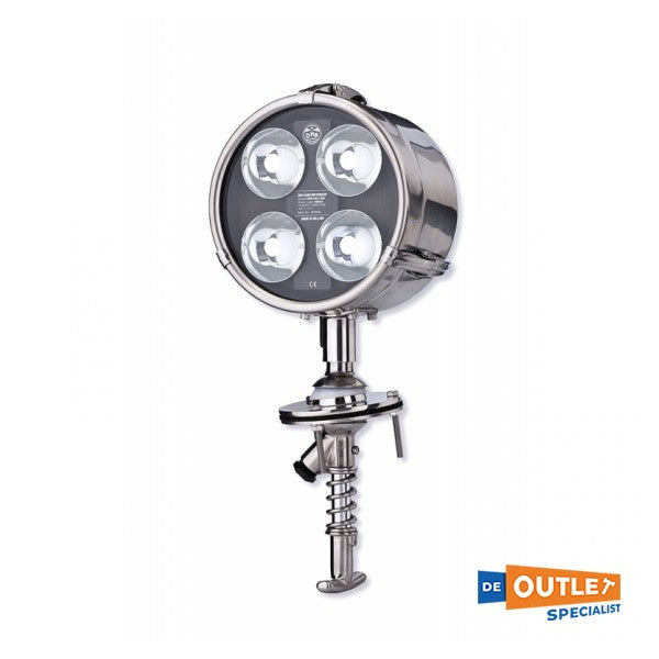 Mr. 180 CB Manual Controlled Stainless Steel LED Searchlight 12/24V