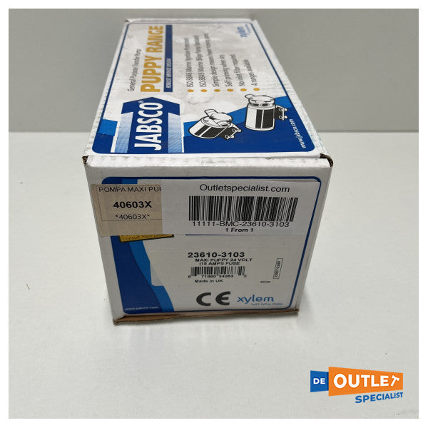 JabSCO Max-Pupi itself sucking transfer pump 24V-23610-3103