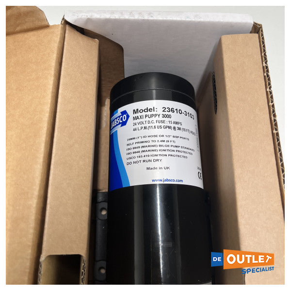 JabSCO Max-Pupi itself sucking transfer pump 24V-23610-3103
