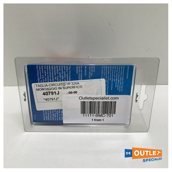 BEP 701 Interrupteur principal 225A - Interrupteur de courant principal 12/24V