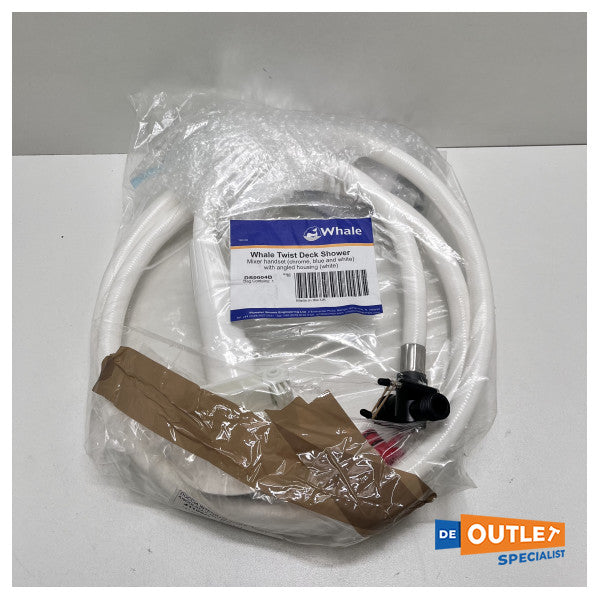 Whale twist dækbruser varm - kold blå - DS0004B