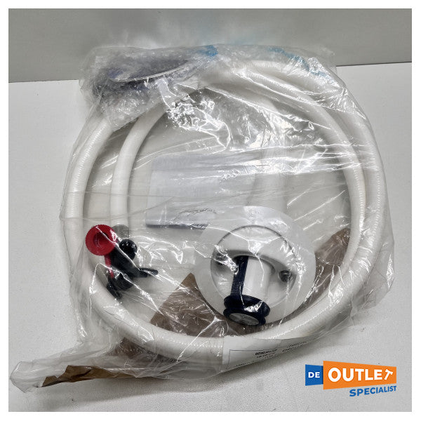 Whale twist dækbruser varm - kold blå - DS0004B