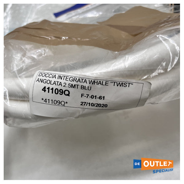 Whale twist dækbruser varm - kold blå - DS0004B