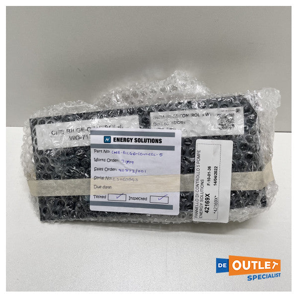 Soluzzjonijiet tal-Enerġija CNB-BILGE-Kontrol-5 Switch Panel 24V