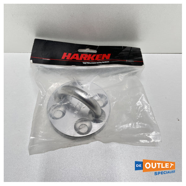 Harken 629 en acier inoxydable rond à haute charge Padeye 95 mm