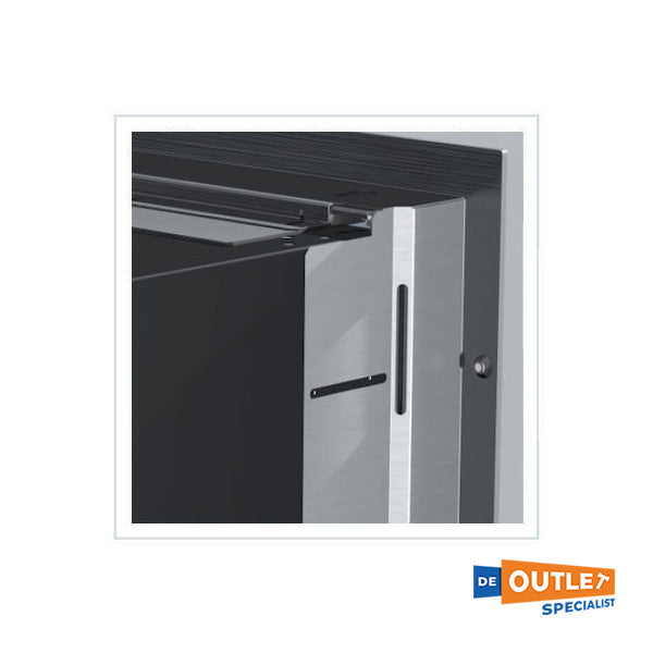 Vitrifrigo 250L rostfritt stål kylskåp | frys med ismaskin 12|24|230V - DW250BT-ICE