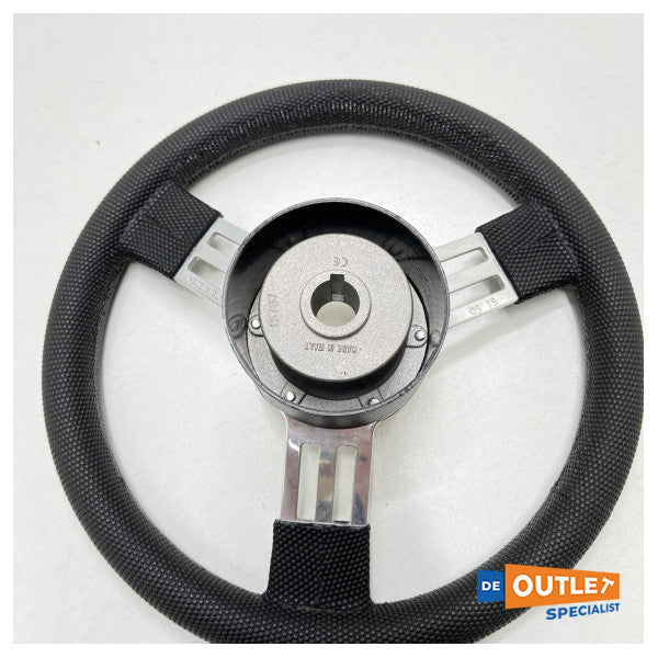 PEGASO 3-Poke Inneildless Steering Wheel Black 300 mm - 45.158.45