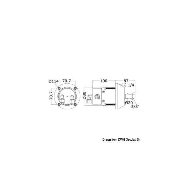 Multiflex LM -HP Tipo 27 Hydrauliklenkersystem Kit - 45.708.00