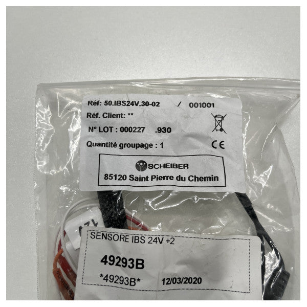 مستشعر بطارية شايبر IBS 24 فولت 2 وظيفة - 50.IBS24V.30-02