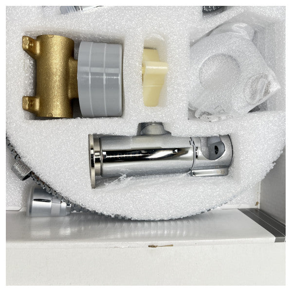 Kit de mano de ducha cromada de Bossini - E37005B00030015