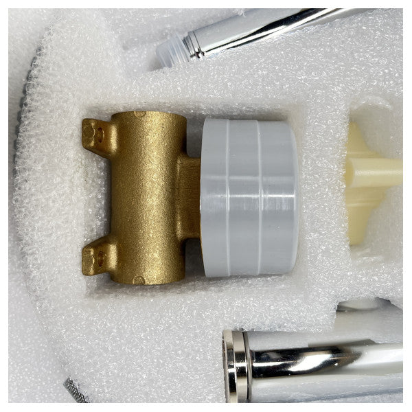 Kit de mano de ducha cromada de Bossini - E37005B00030015