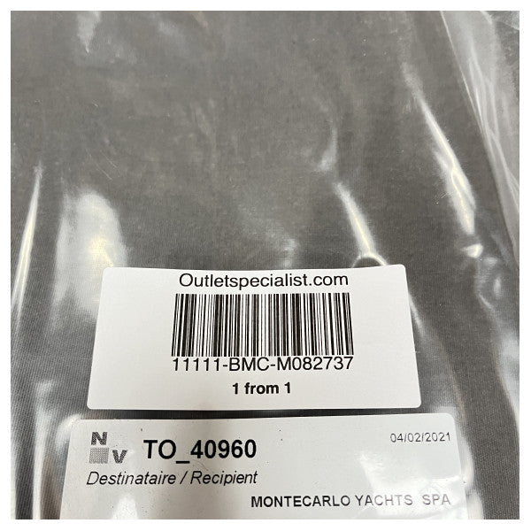 NV -utstyr CNB 66 Bimini Canvas Gray - 54079G