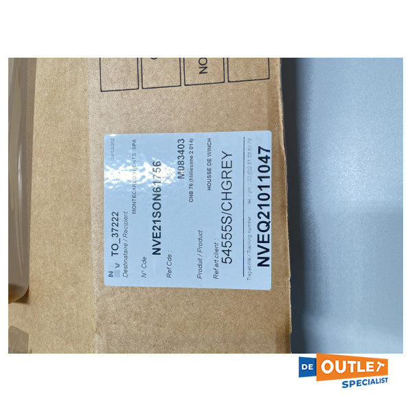 NV Equipment Harken ST80 vinschskydd grå - 54555S