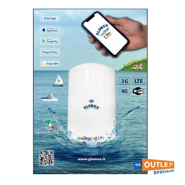 Système d'antenne Glomex Webboat 4G Lite Evo Complete