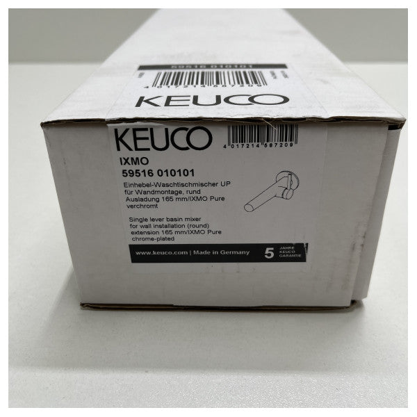 Keuco Single Lever Stainless Steel Basin Mixer - 59516 010101