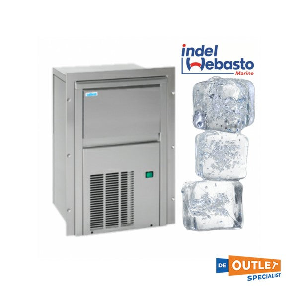 Isotherm 5S21A11A00000 Clear Ice Maker en acier inoxydable construit -in 230V 18 kg / jour