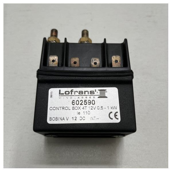 Boîte de commande du solénoïde Lofrans 500 - 700W 12V 602590