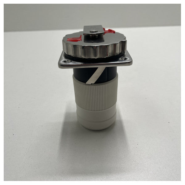 Marinco 32 amp landströmsuttag i rostfritt stål - 6371EL-BX.NW