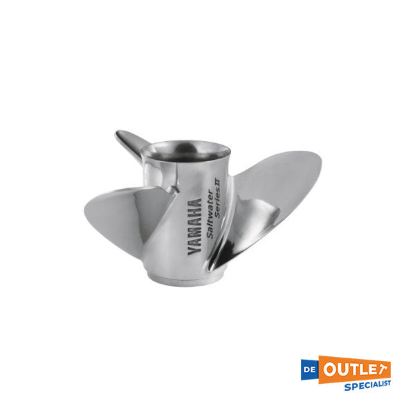 Yamaha 3x15-1/4 x 19-T paslanmaz çelik pervane - 6CE-45970-20-00