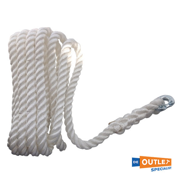 Lofrans Cabo Anchor Line Blanc 14 mm - 30 m - 72322