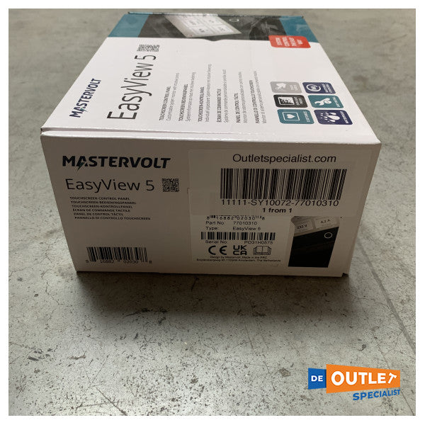 Mastervolt EasyView 5 5インチ電気コントロール・ディスプレイ - 77010310