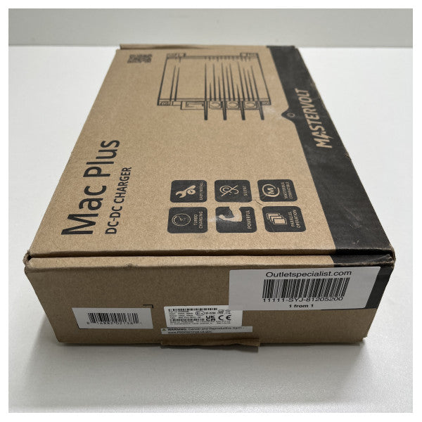 Mastervolt Mac Plus 24 till 12V - 50 amp DC-DC omvandlare - 81205200