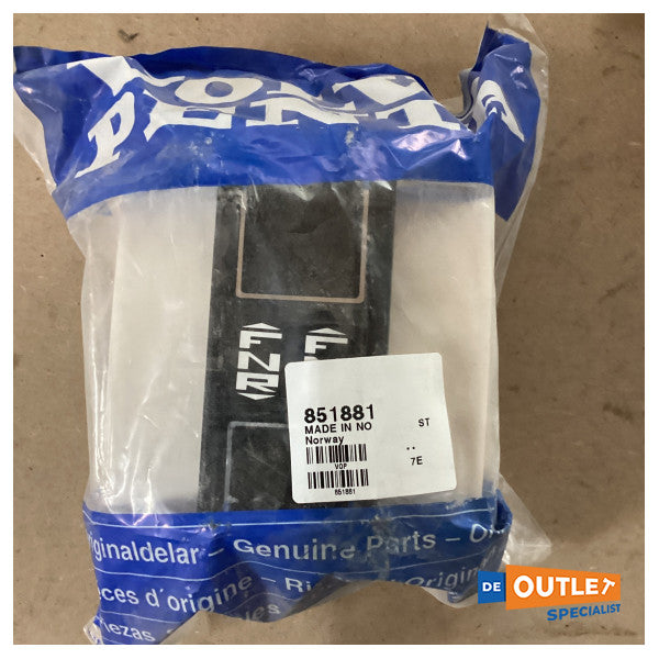 Дистанційна кришка подвійної дросельної заслінки Volvo Penta - 851881