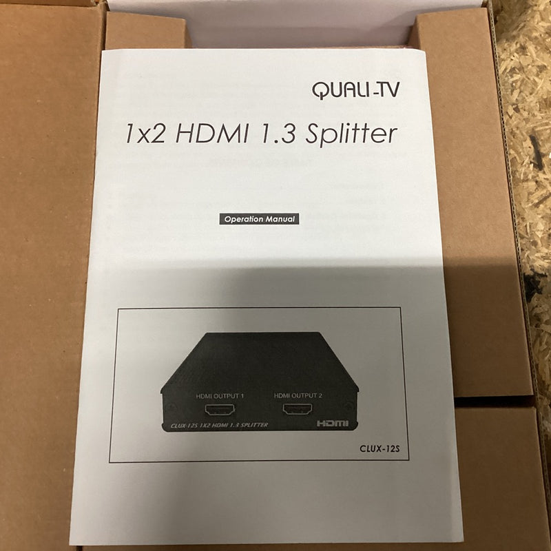 CLUX-12S 1 à 2 séparateur HDMI