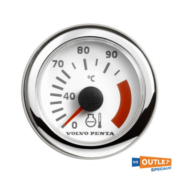 Thermomètre Volvo Penta 120c blanc 52 mm - 874921