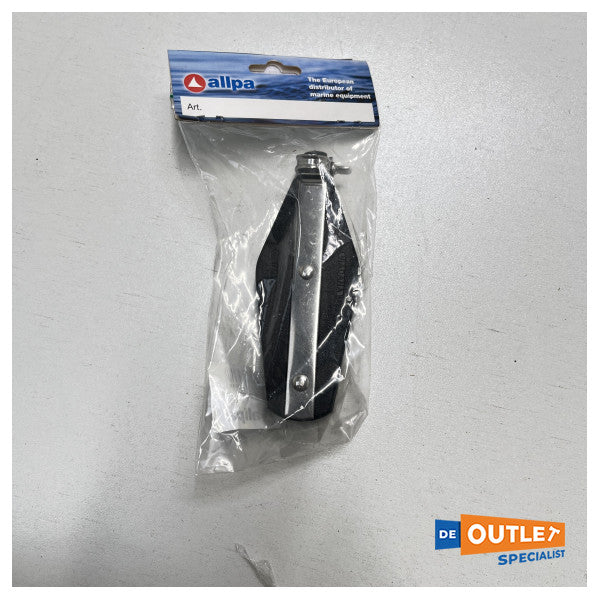 Allpa Plastic Violin Block With Wartel Black - 900600