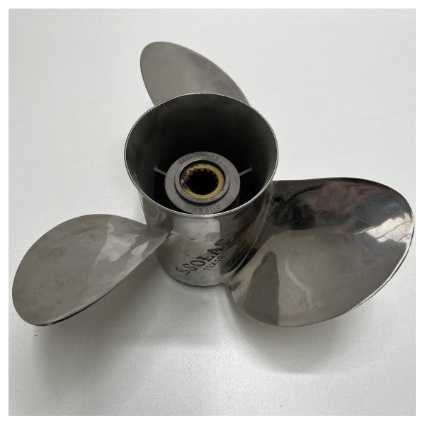 Solas NS3 13 x 19 ruostumattomasta teräksestä valmistettu 3-siipinen potkuri RH - 9431-130-19