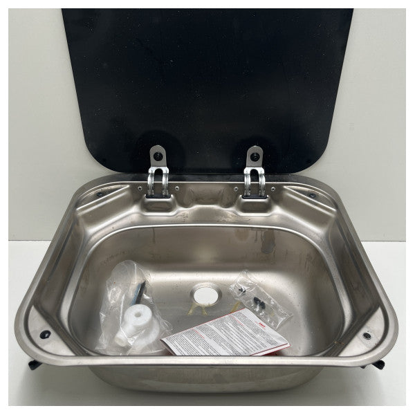 Dometic SMEV rustfritt stålvask med medlem 420 x 370 mm - 9600029460