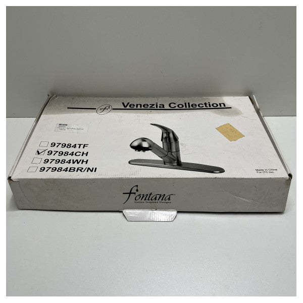 Pestaña de mezclador de palanca única Fontana Venezia - 97984ch