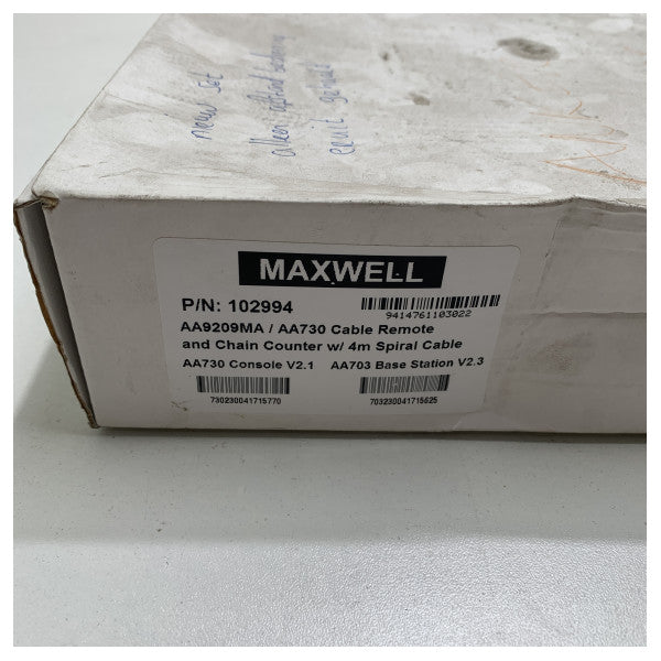 MAXWELL RELOCK Anchor Base Station et Control Unit - AA9209MA