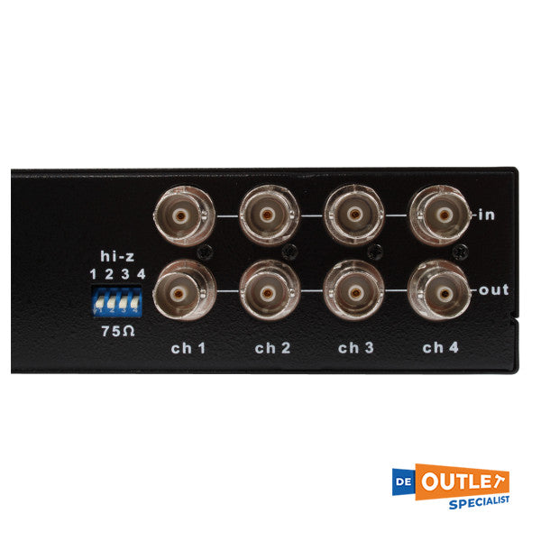 Boening Video Quad Screen Processor Unit - AHD -VCS Q 4/1