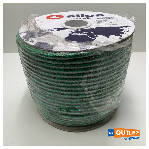 Rol Allpa Allcord 12 mm dubbel gevlochten lijn groen 200 mm - AL1912/GR