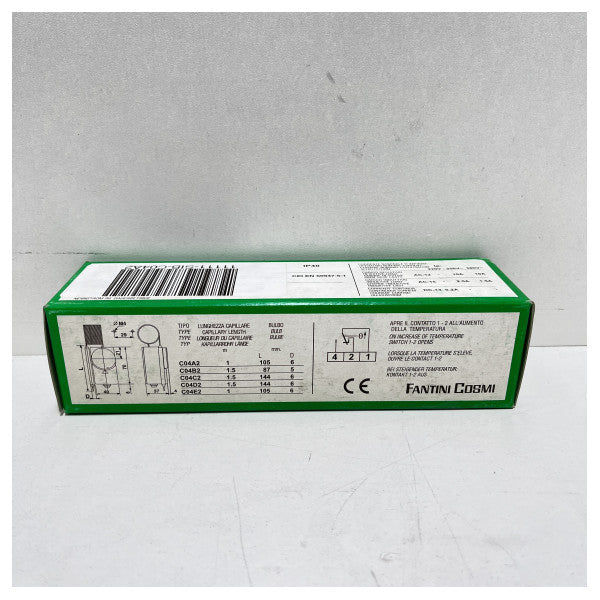 Терморегулятор Fantini Cosmi C04A2 для дистанційного монтажу