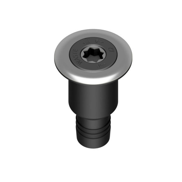 Rutgerson Tappo di riempimento per ponte rifiuti in acciaio inox 50 mm - CL050WAS-TL