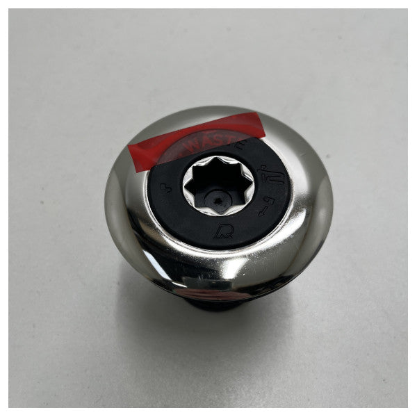 Rutgerson Tappo di riempimento per ponte rifiuti in acciaio inox 50 mm - CL050WAS-TL