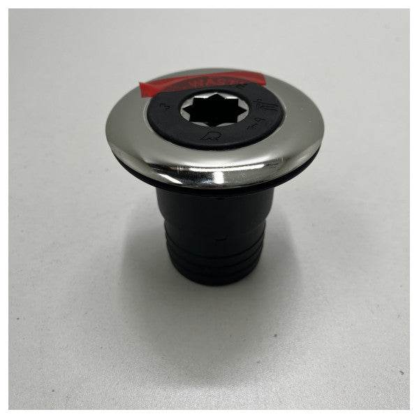 Rutgerson Tappo di riempimento per ponte rifiuti in acciaio inox 50 mm - CL050WAS-TL