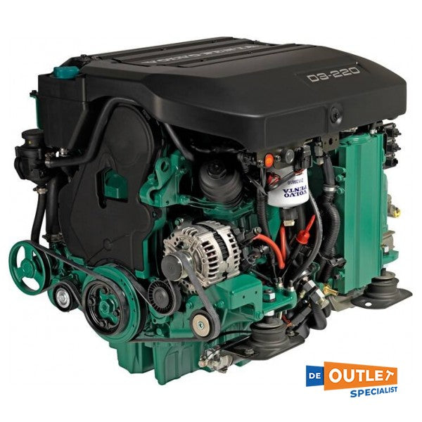 Volvo Penta D3-220 5 cylindres 220 HP Marine Diesel Engine Bobtail