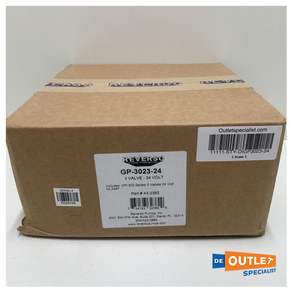 Reverso GP3023-24 3-valve 24V oil change system