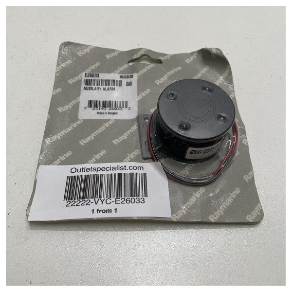 Raymarine External Alarm Buzzer Black - E26033